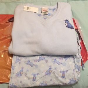 Disney winter scene pajamas